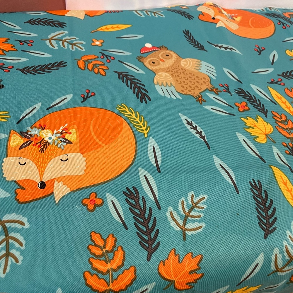 Woodland Creatures Fall Tablecloth